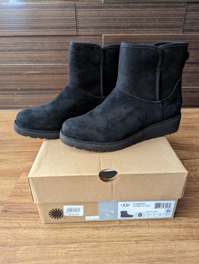 Ugg kristin black 8 cheap