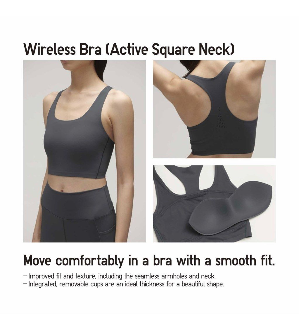 WIRELESS BRA ACTIVE RACERBACK