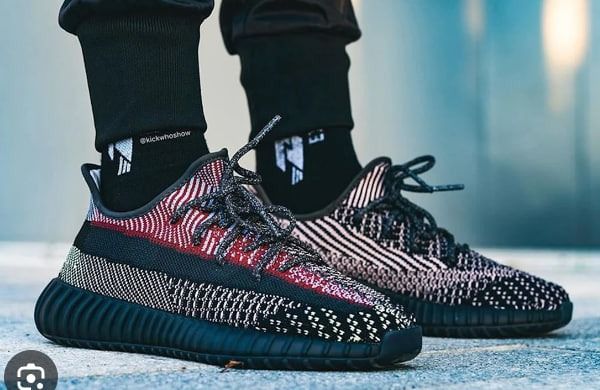 All red discount yeezys 35 boost