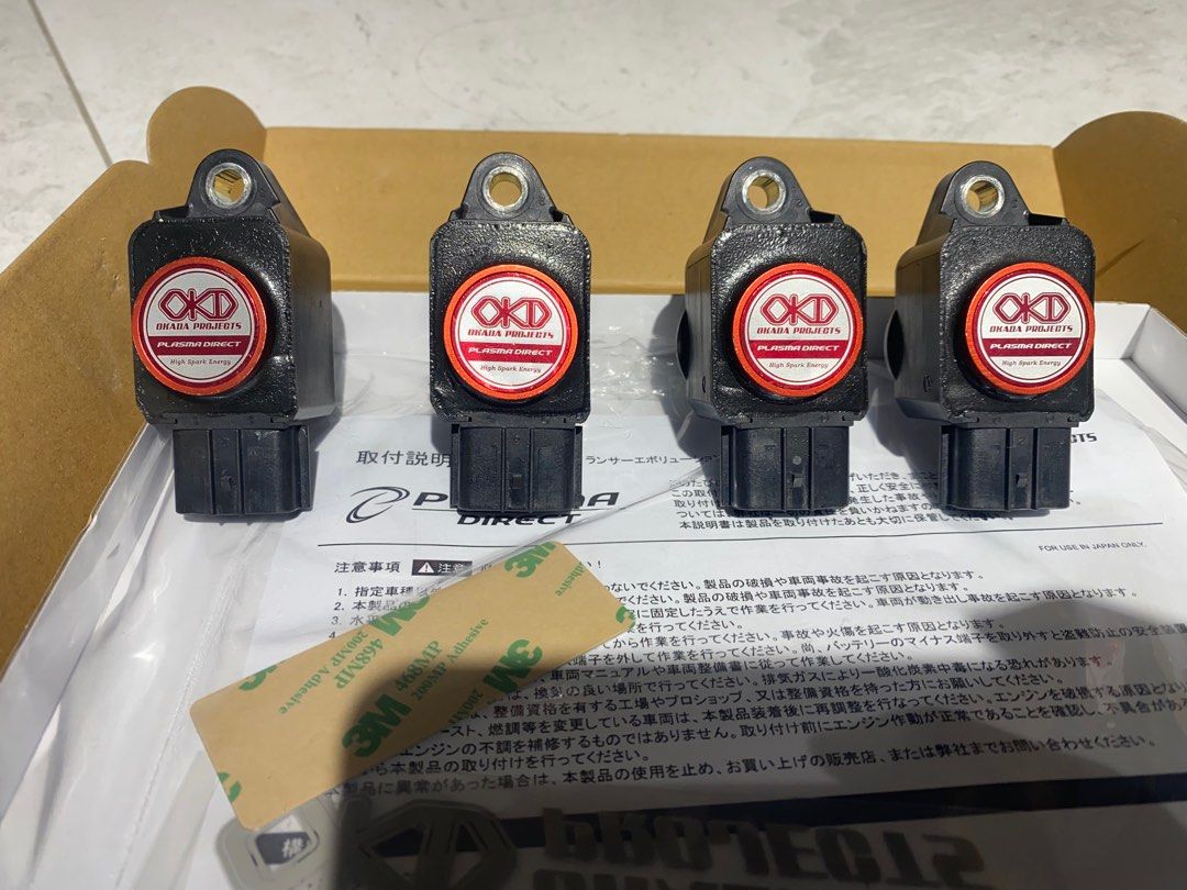 USED OKADA COIL PACKS EVOLUTION X Evo 10, Car Accessories