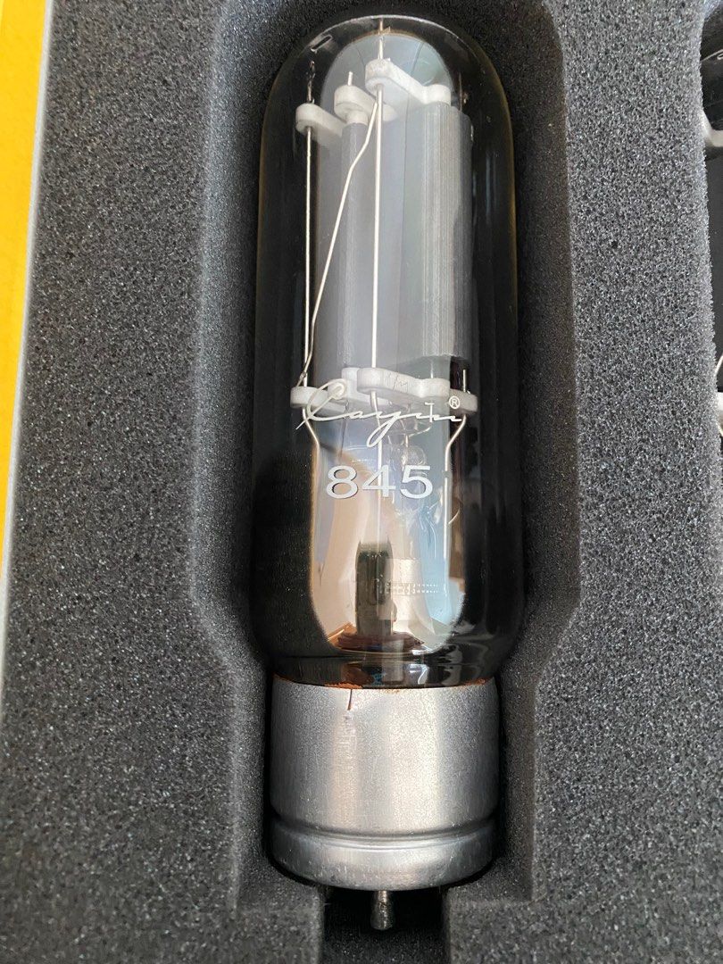 Vacuum tube / valve 2 Cayin 845 tubes for power amp (made by Shuguang