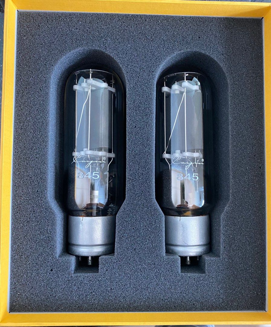Vacuum tube / valve 2 Cayin 845 tubes for power amp (made by Shuguang