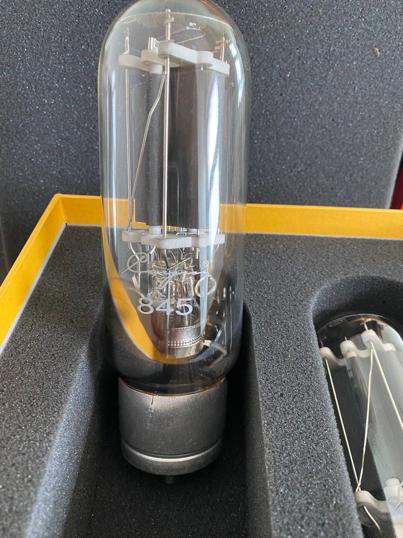 Vacuum tube / valve 2 Cayin 845 tubes for power amp (made by Shuguang