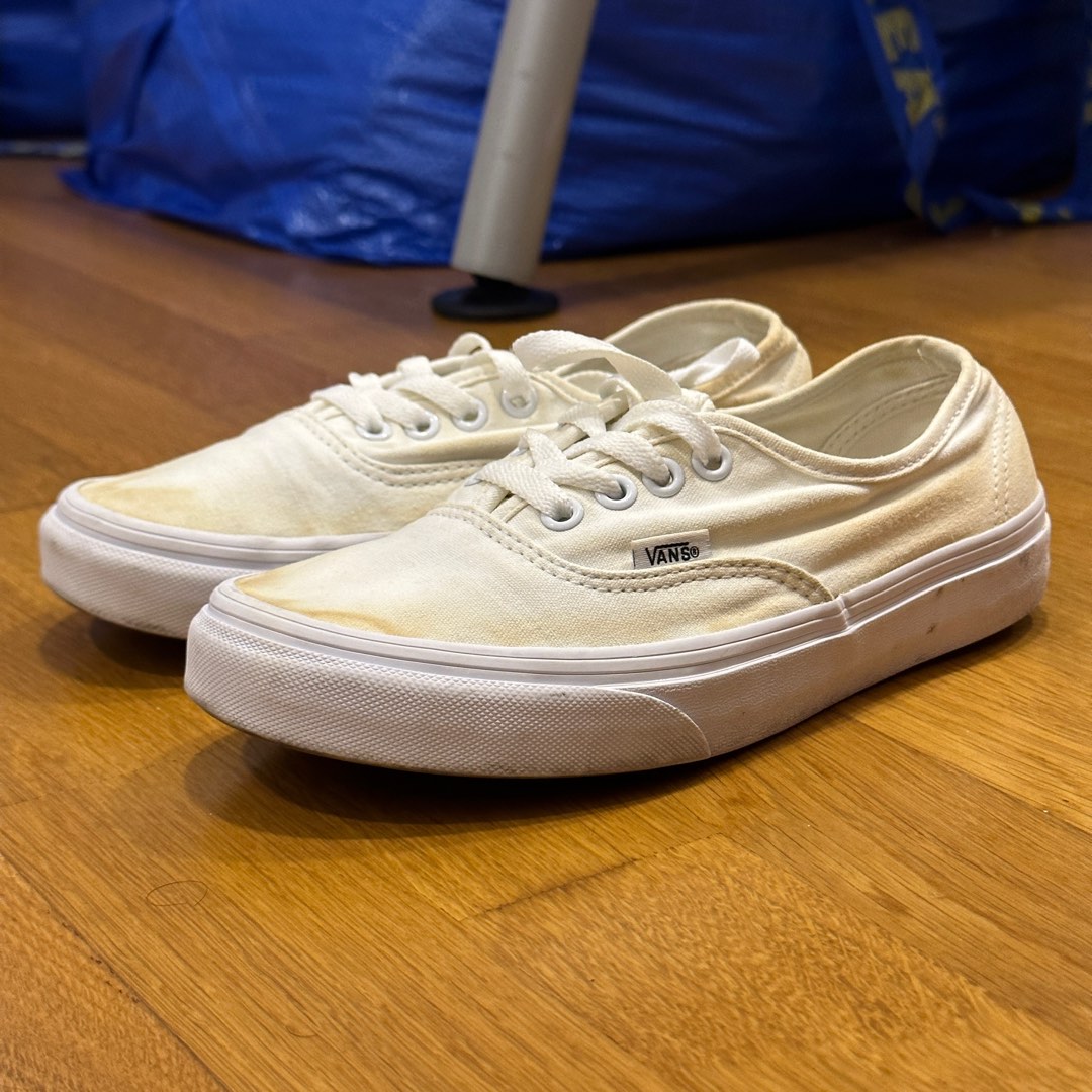 Off white color vans cheap