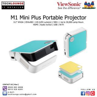VIEWSONIC PORTABLE LED PROJECTORS - M1 Mini Plus | M1 Pro | M2W | M1+_G2