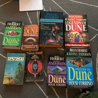 Vintage DUNE books lot
