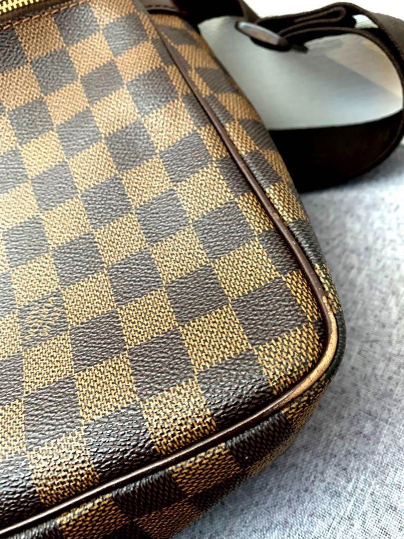 Authentic LOUIS VUITTON Damier Ebene Melville Belt Bag, Luxury, Bags &  Wallets on Carousell