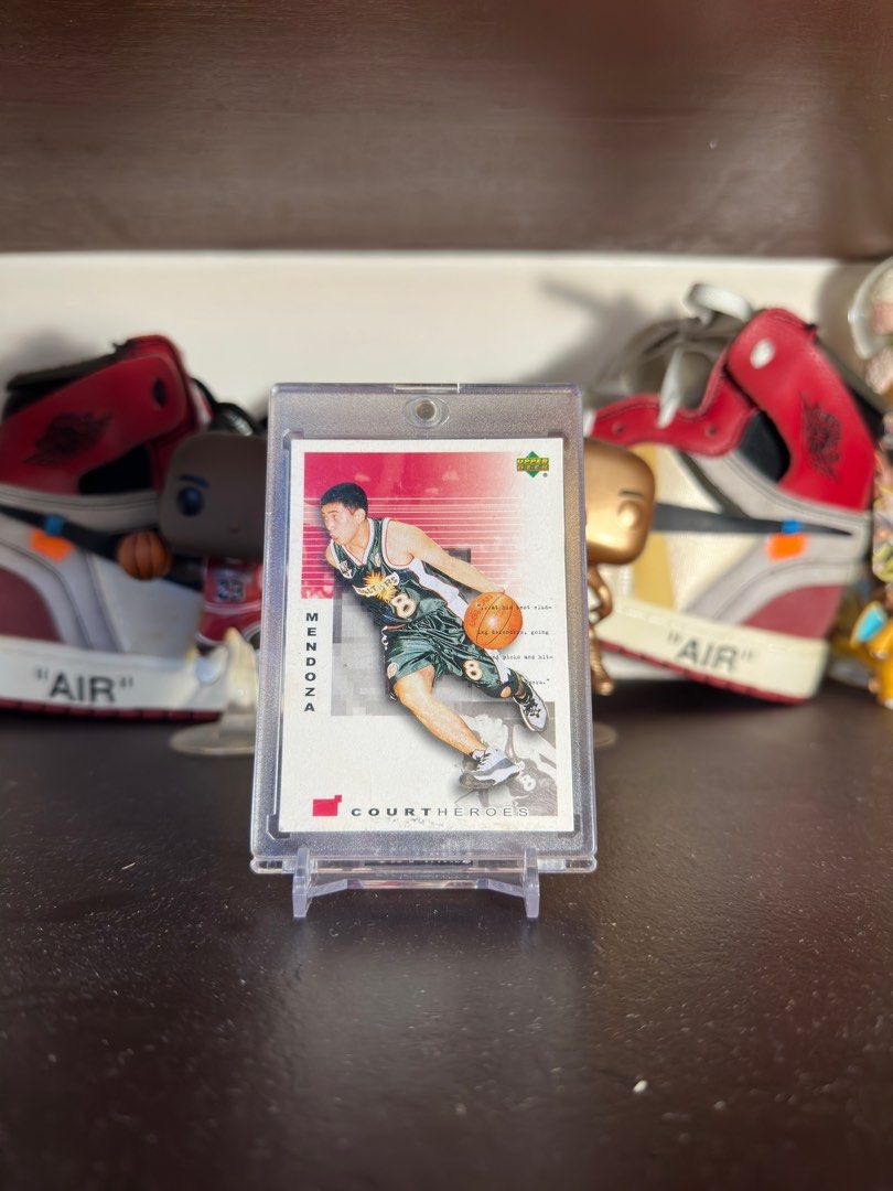 Pba 2000 Vintage PBA Cards - Court Heroes Paolo Mendoza 2000-2001 Upper Deck ...