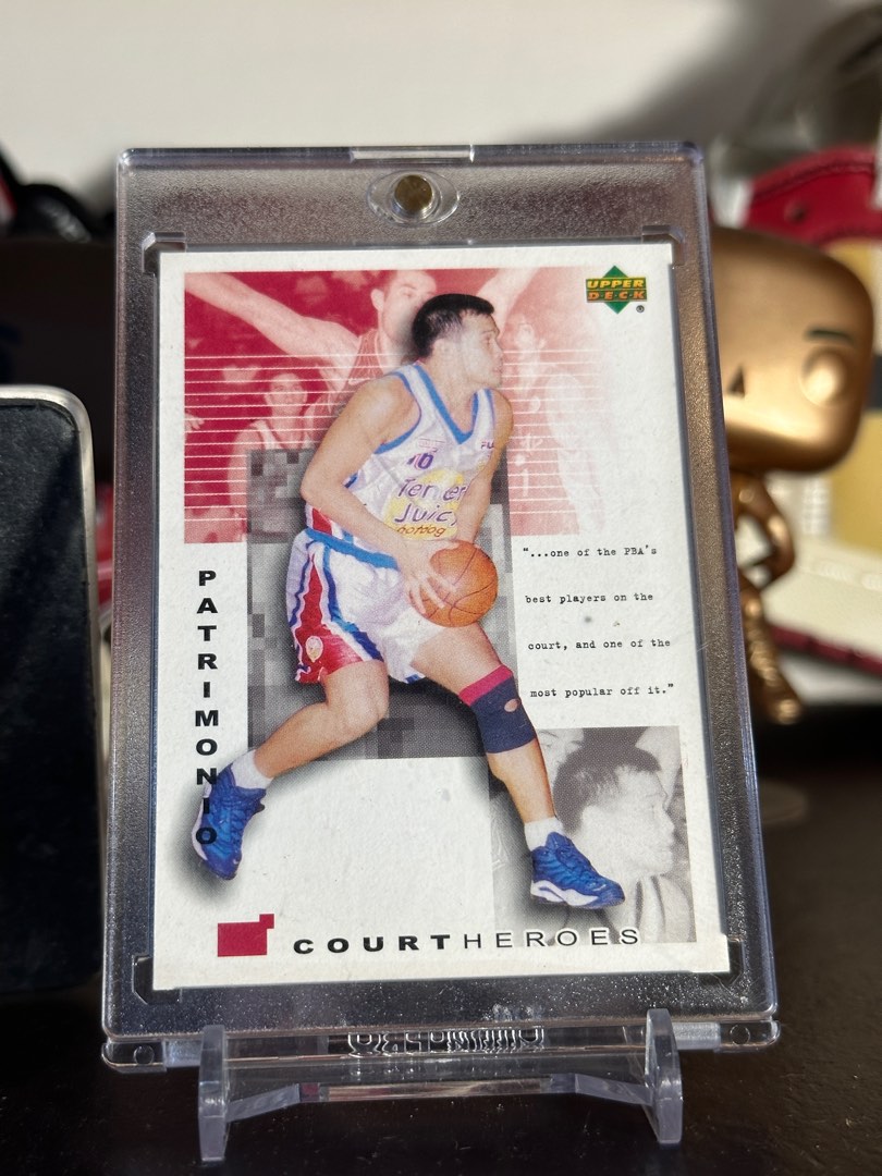 Vintage PBA Cards Court Heroes Alvin Patrimonio 2000 2001 Upper Deck