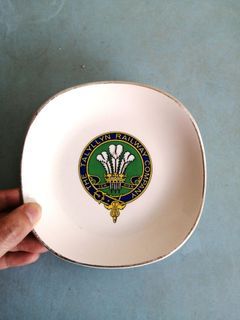 Vintage The Talyllyn Railway Company England UK Porcelain Plate