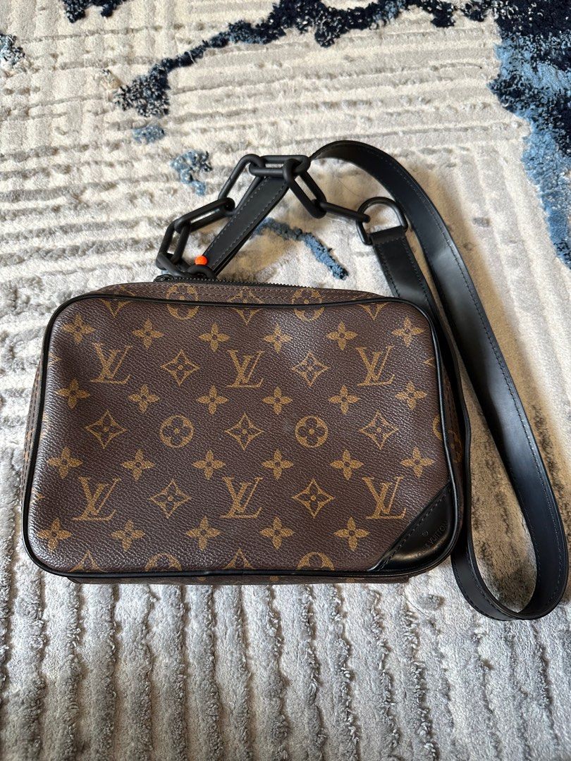 LV Virgil Abloh for Louis Vuitton Utility Front Bag, Luxury, Bags & Wallets  on Carousell