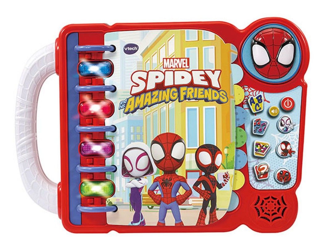 Vtech Spidey and his amazing friends Learning book (Category: Infant Playtime) located in Pasig City. Submitted by unicornsanddinosaurs (Listing ID 1256418302, Image 1). Description: New and working Damaged box 3 pieces available 2k each Gcash / cash on pick up Location UGONG PASIG CITY For areas serviceable by Grab Lalamove or Angkas only Thank you 😊 No shopee check out.