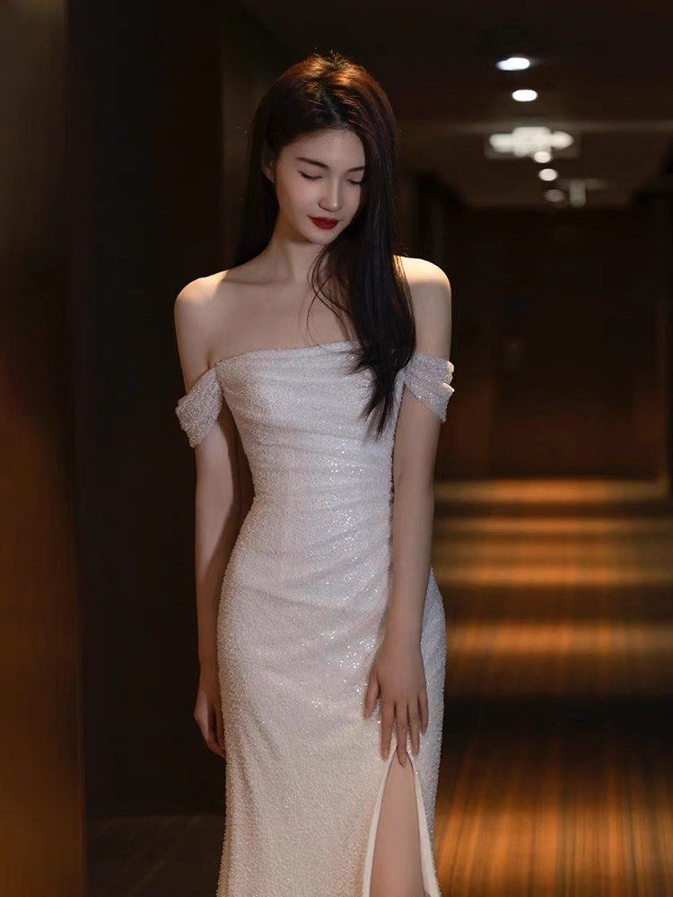White evening new arrivals