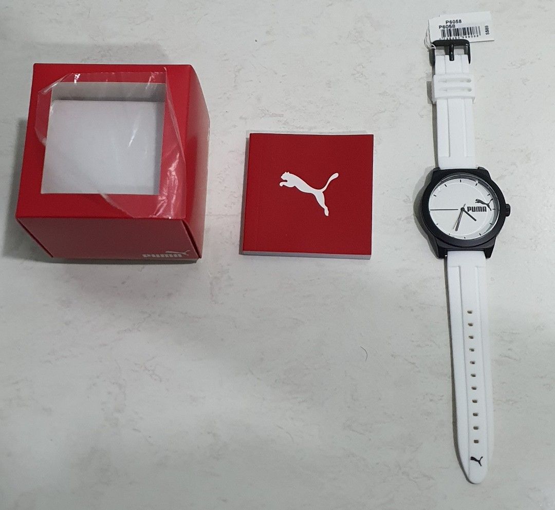 Puma white watch online