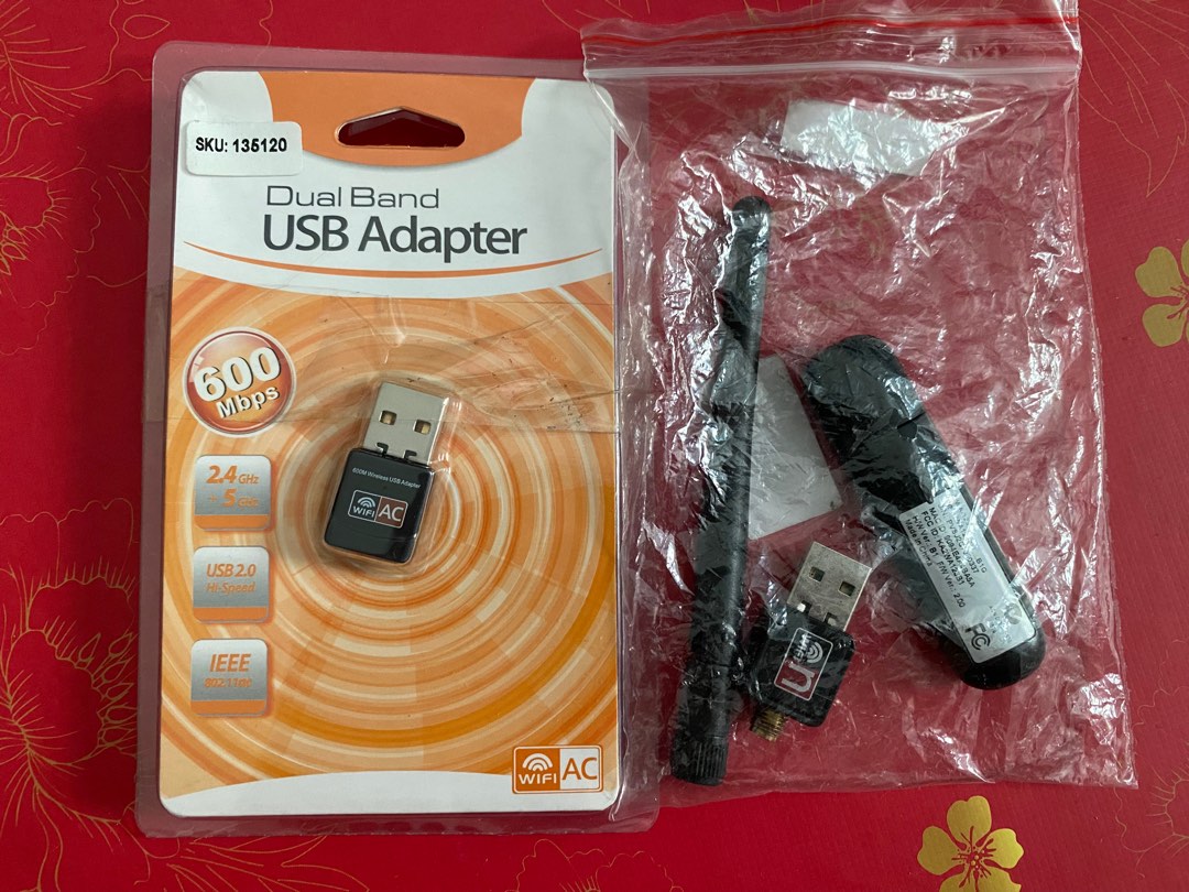 Wifi USB Adapter, Computers & Tech, Parts & Accessories, Networking on Carousell