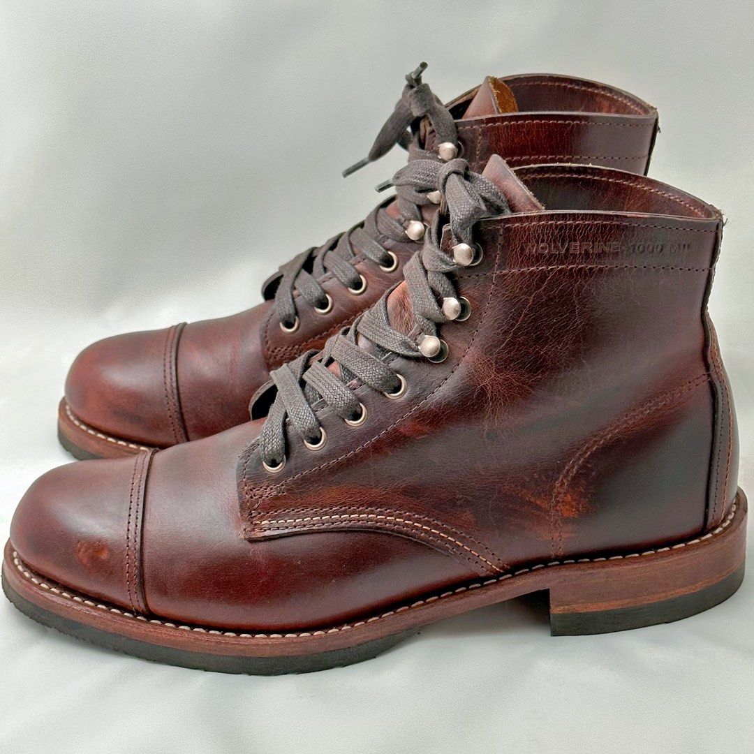 Wolverine 1000 mile cap hot sale toe