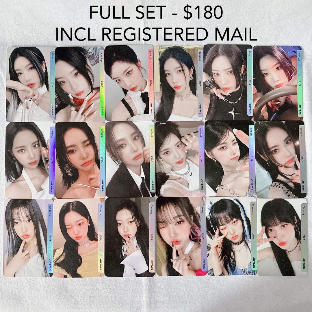 WTS LOONA ARTMS ODD EYE CIRCLE ALBUM PHOTOCARDS