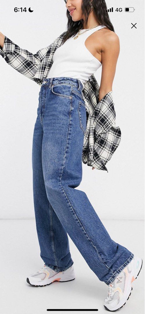 Wide leg jeans topshop cheap