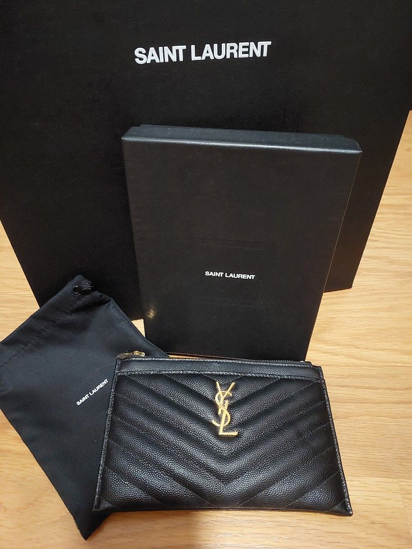 Ysl on sale wallet pouch