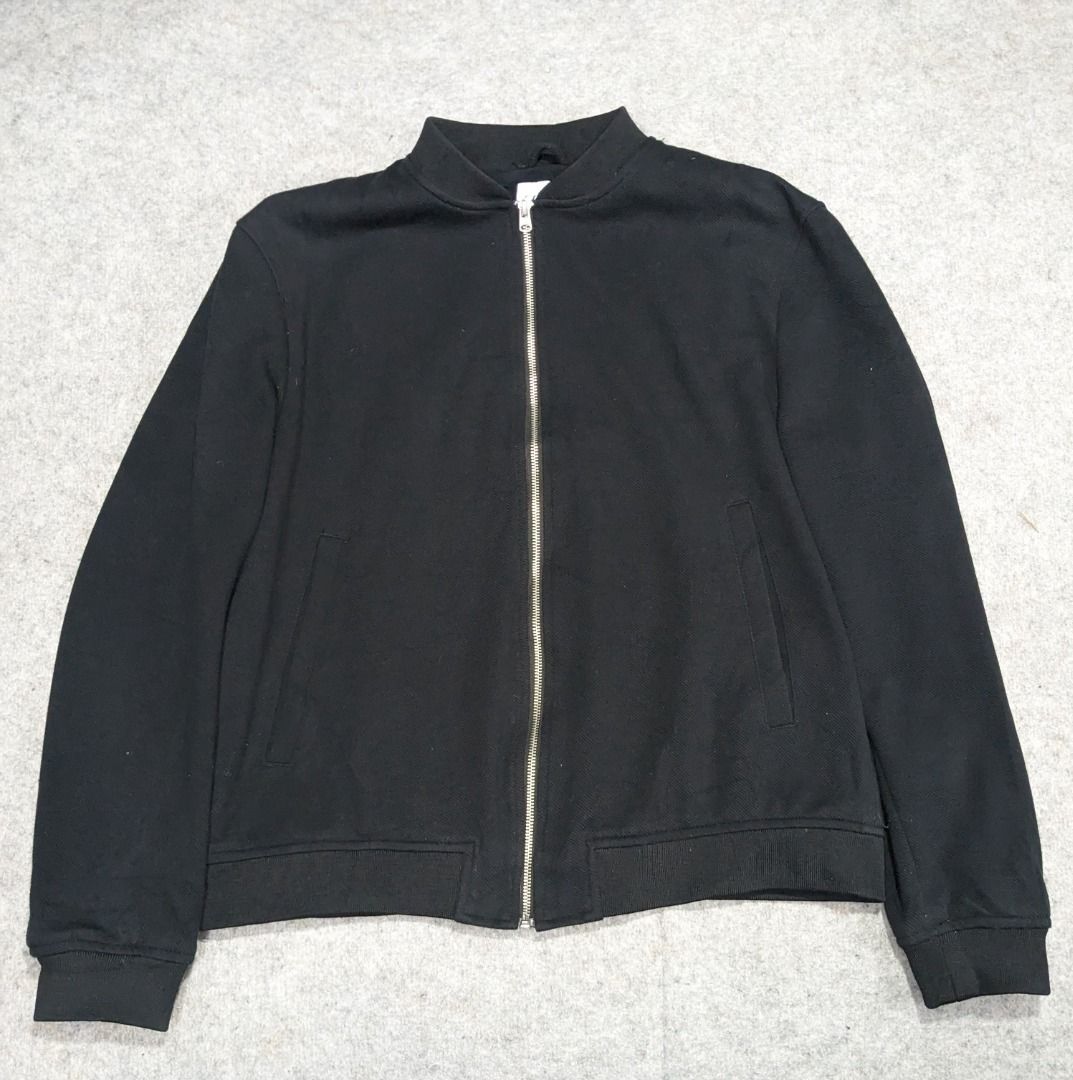 Pique bomber jacket best sale zara