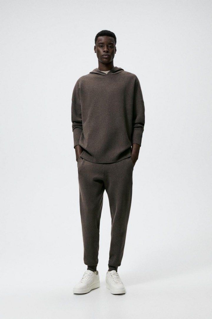 Zara mink hoodie new arrivals