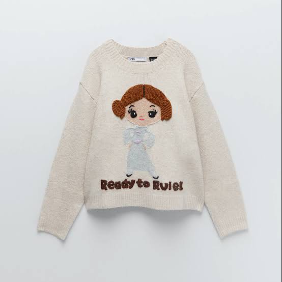 Zara Oversize Star Wars Knit Sweater