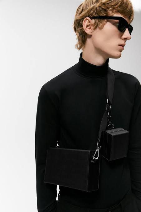 Zara rigid duo bag new arrivals