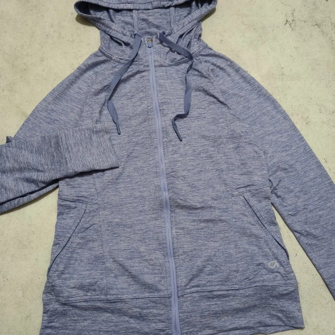 Gapfit brushed tech jersey hoodie shop