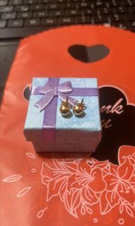 10k Gold Ball earrings (14/20)