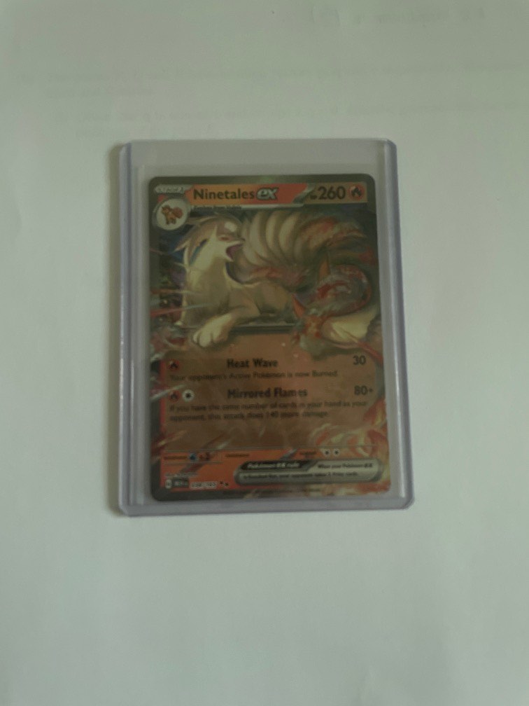 151 Eng Ninetails EX, Hobbies & Toys, Toys & Games on Carousell