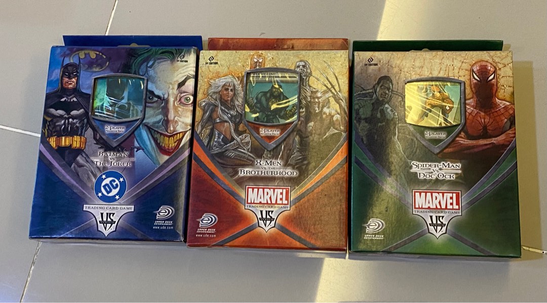 1st edition Vs System Marvel Trading Card Game, Hobbies & Toys
