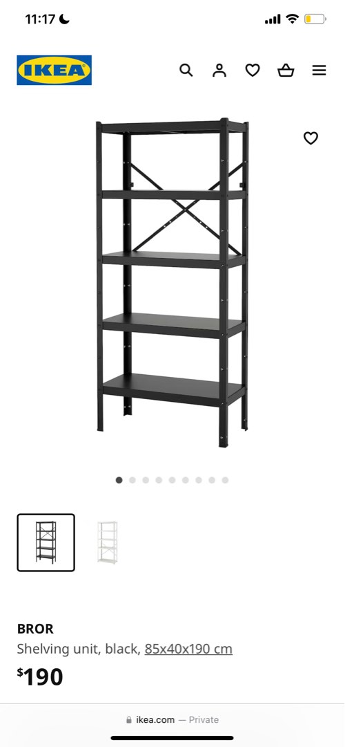 3 IKEA Shelf storage unit, Furniture & Home Living, Furniture, Shelves