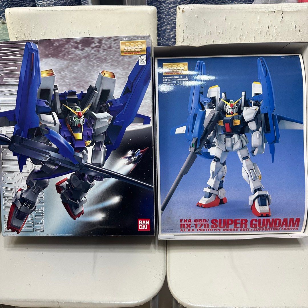 未開封 未組立 MG 1/100 FXA-05D+RX-178 スーパーガンダム