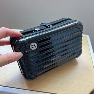 🎁多用途 硬殼包 相機包 洗漱包 彩妝包 過夜包 時尚黑