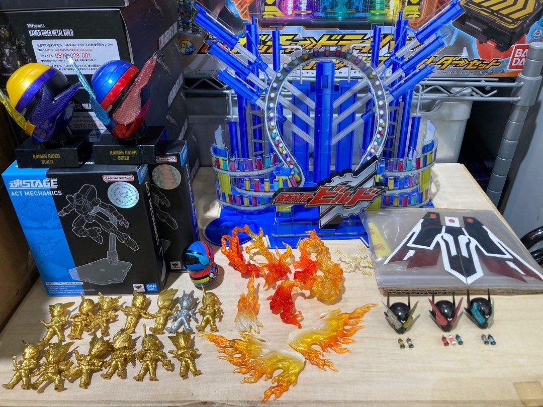 被棄再放 [退坑 一次過走 唔散] [全部二手] 【s.h.figuarts SHF】仮面ライダービルド 幪面超人 Kamen Rider ...