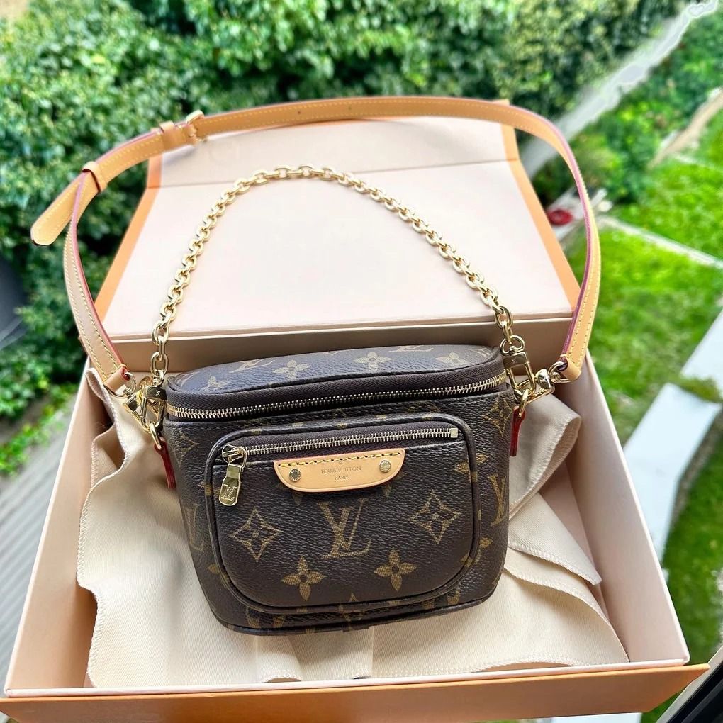 Louis Vuitton, Bags, Brand New Louis Vuitton Mini Bum Bag M82335