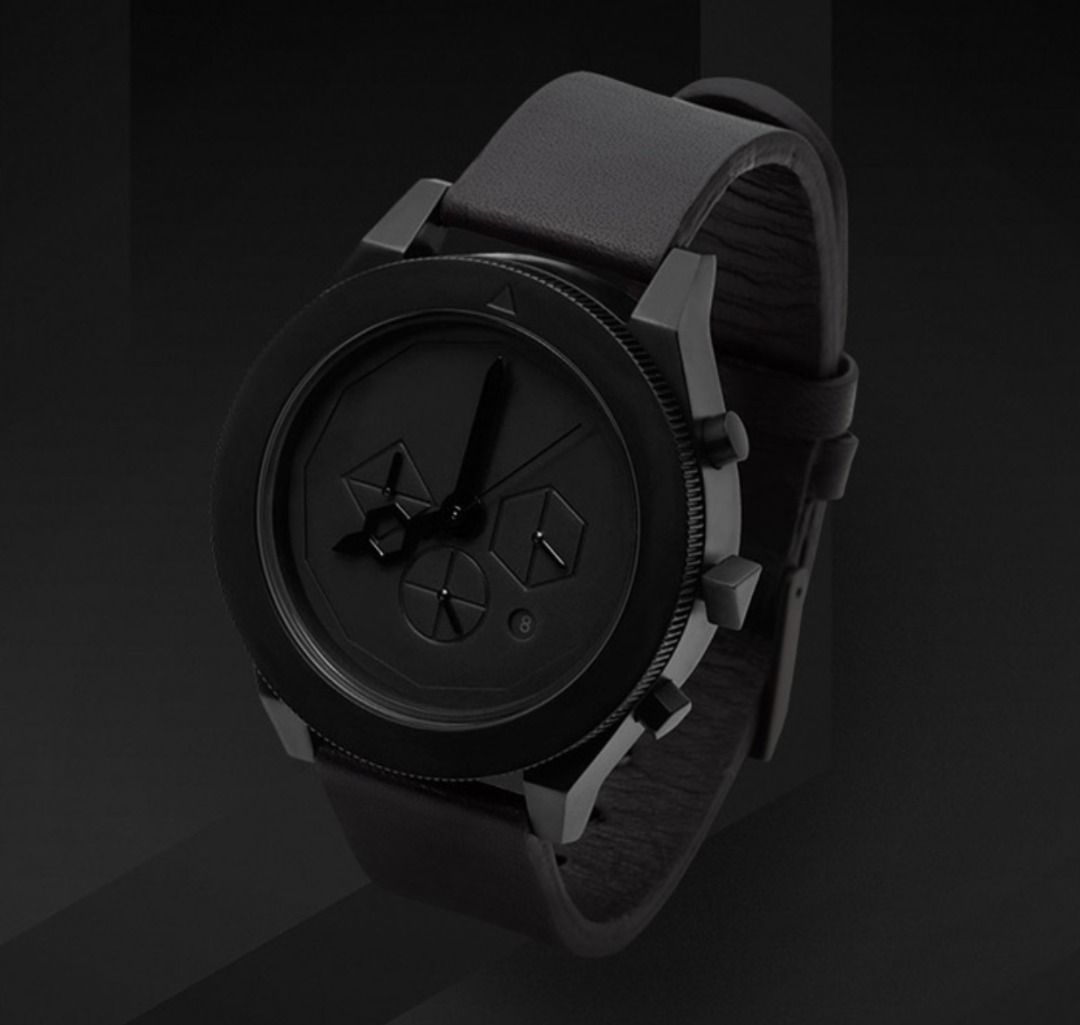 AARK Collective Iconic Graphite Matte Black Watch