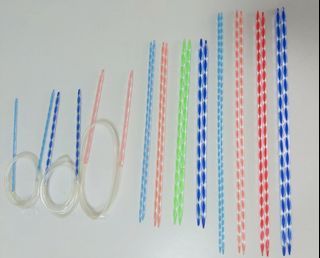 Acrylic crystal knitting needles