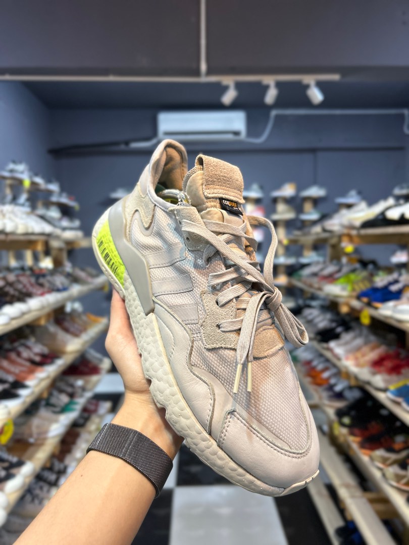 Adidas nite jogger cream top