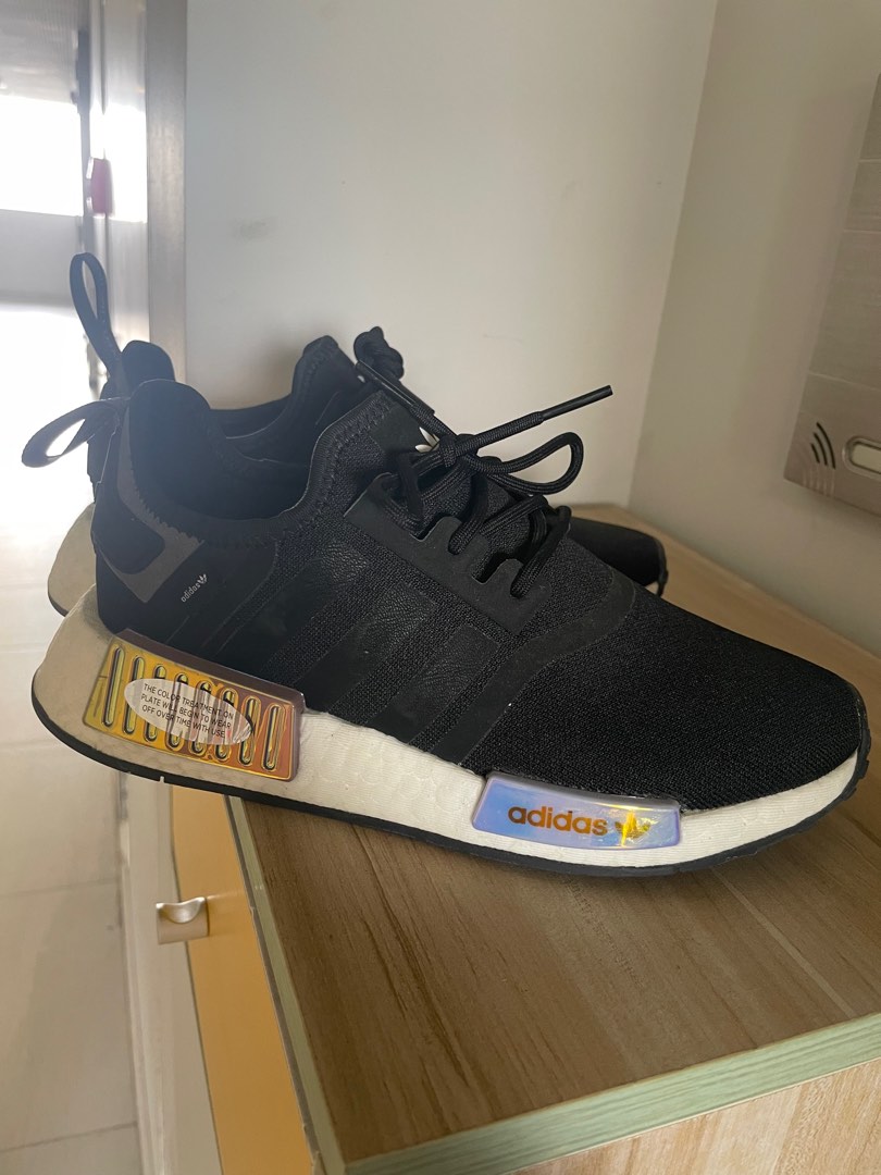 Adidas NMD R1 Black Women s Fashion Footwear Sneakers on Carousell