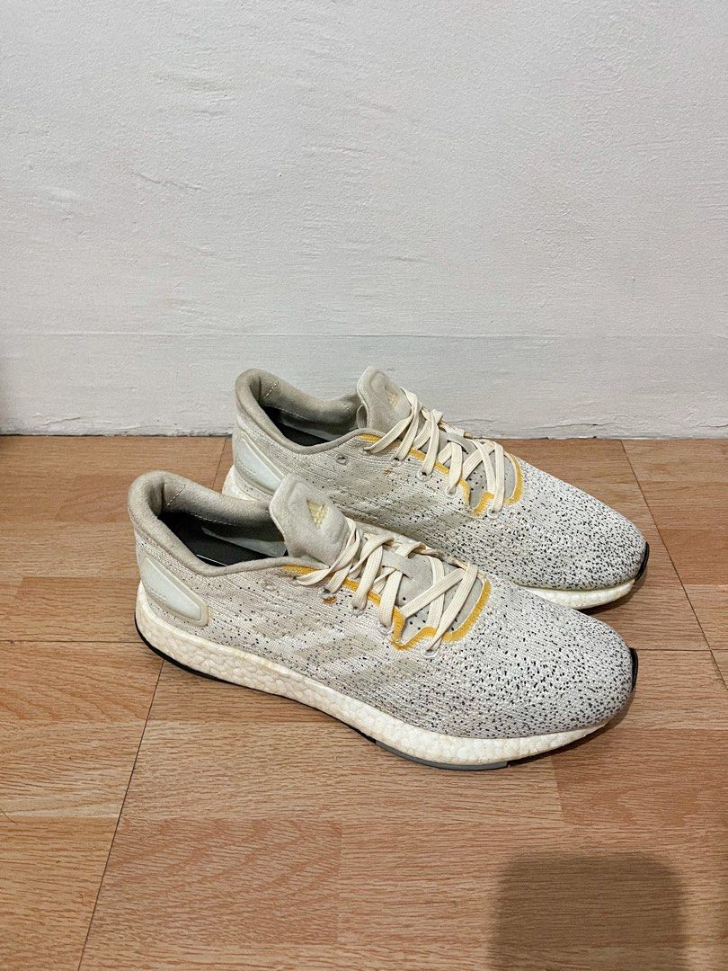 Adidas Pureboost Go Running White Trainers Shoes Men s Fashion