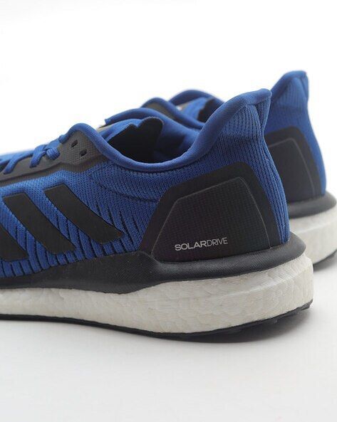 Adidas textured deals lace-up running shoes