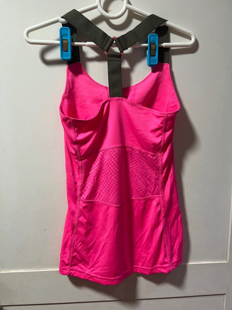 Adidas XS Hot Pink Top Women s Fashion Activewear on Carousell