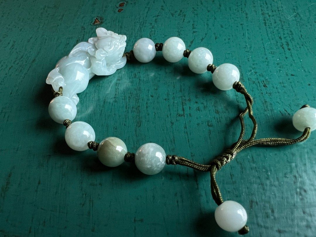Adjustable Jade Pixiu Bracelet Women s Fashion Jewelry