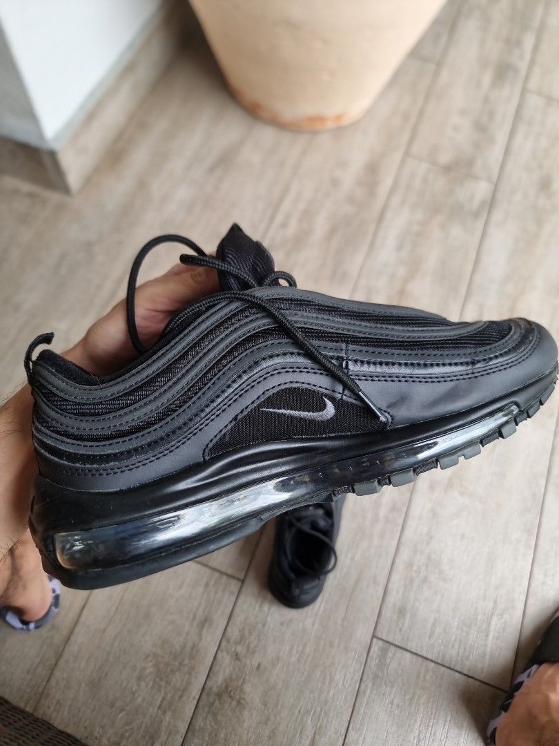 All black air max 97 triple black store