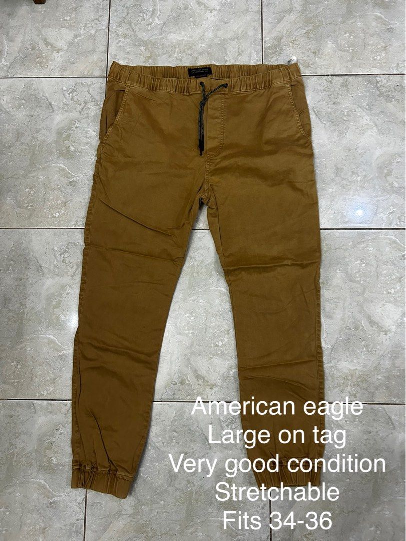 American eagle joggers Men s Fashion Bottoms Joggers on Carousell