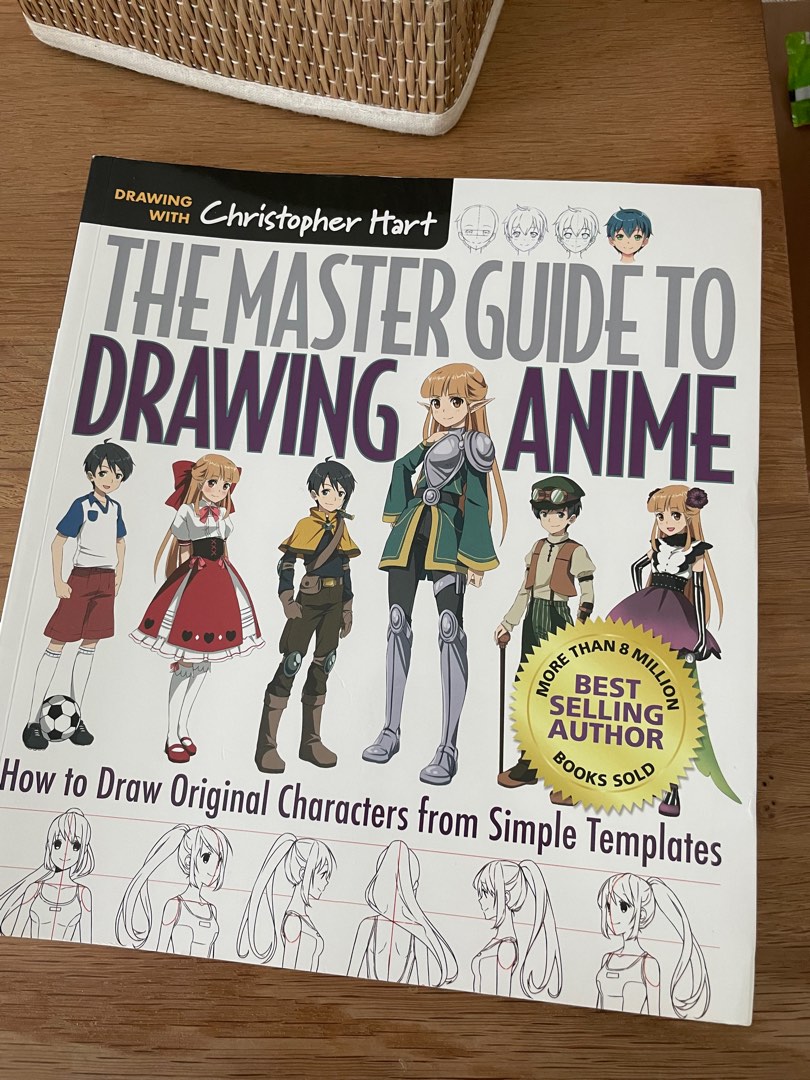 Anime drawing book, Hobbies & Toys, Books & Magazines, Comics & Manga