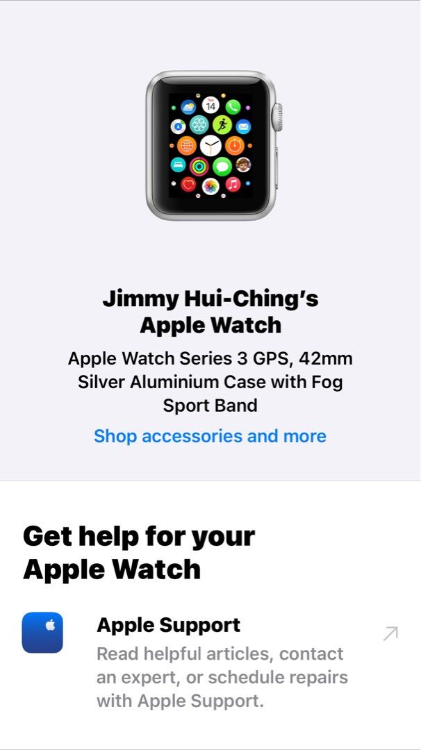 Watch iphone hotsell series 3