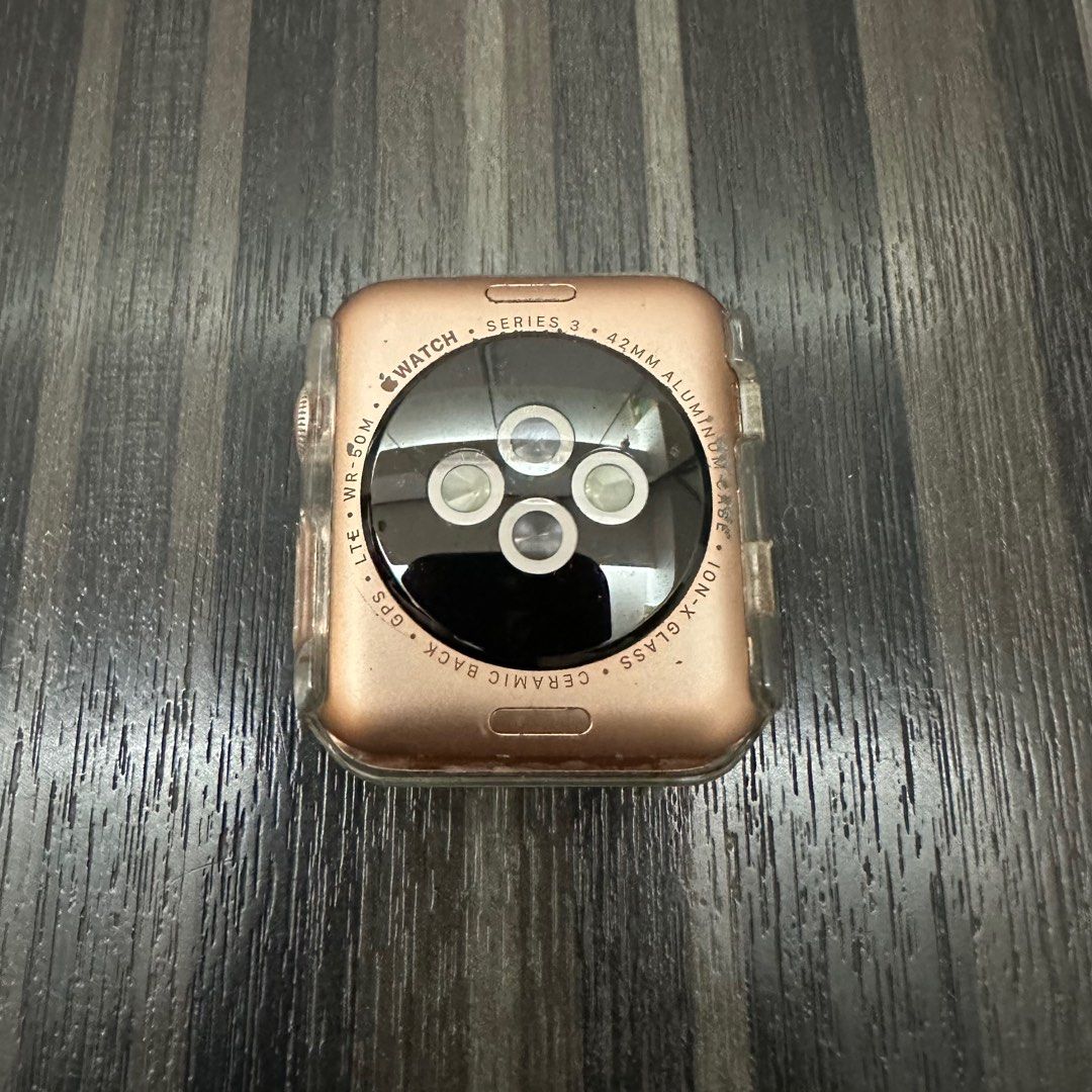 Apple watch series 3 42mm gps rose gold sale