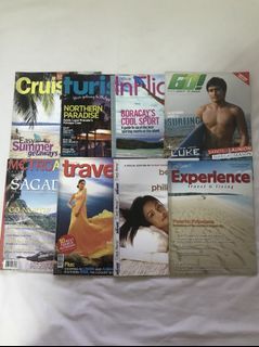 Assorted LOCAL TRAVEL magazines bundle, 8 pcs